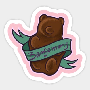 Bamsemums Sticker